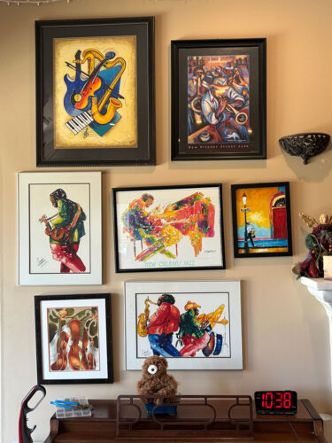 Artwork on the walls