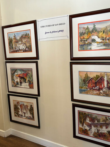 Artwork on the walls